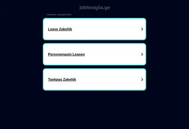 Screenshot of 1000miglia.ge