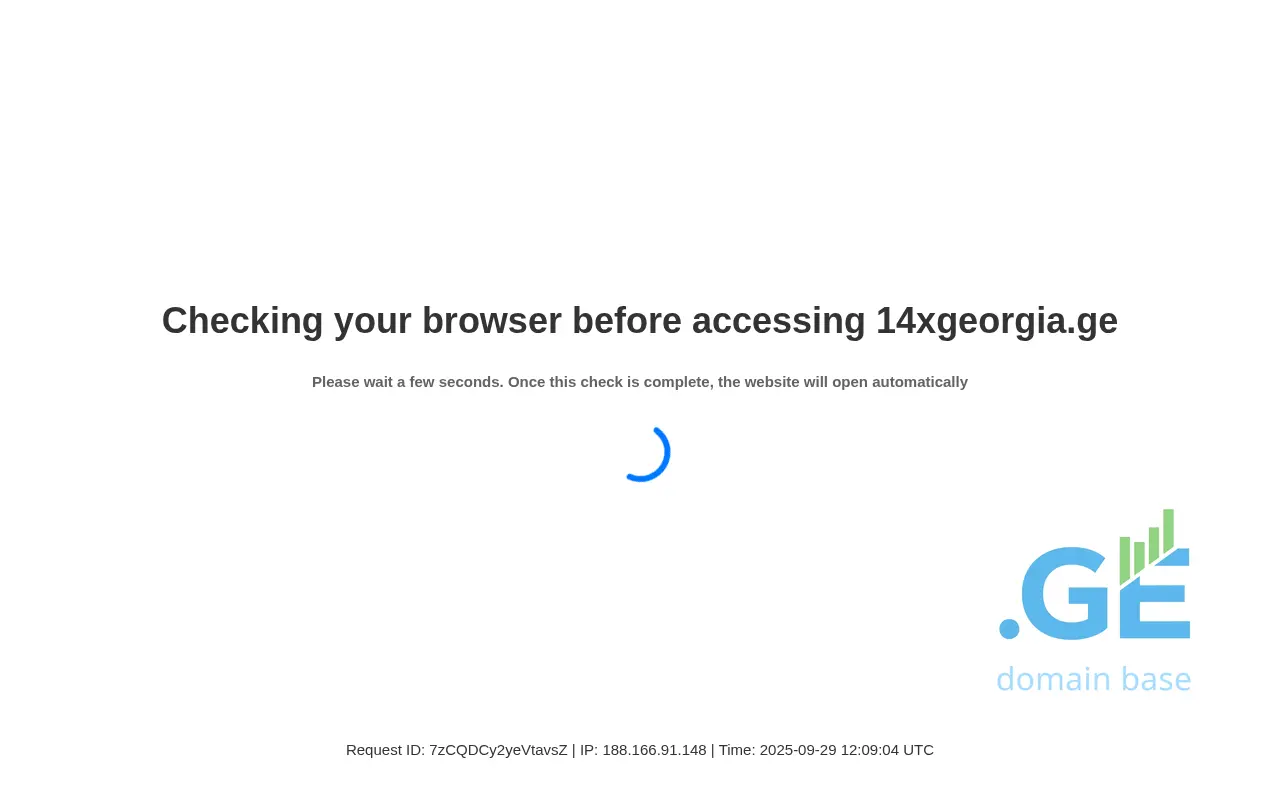 Screenshot of the site 10xgeorgia.ge