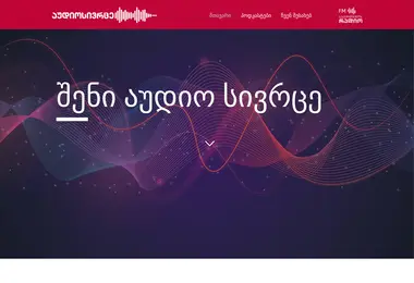 Screenshot of 1tvpodcast.ge