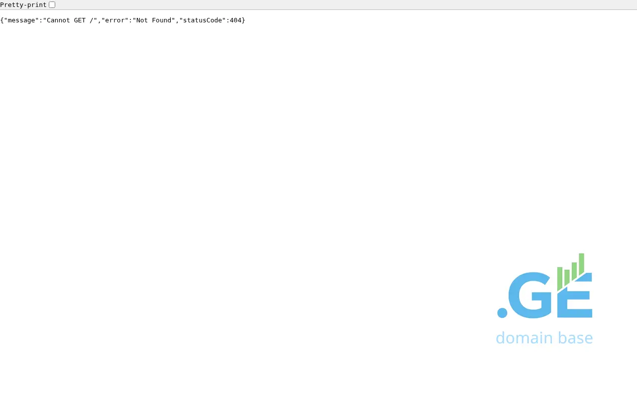 Screenshot of the site 1url.ge