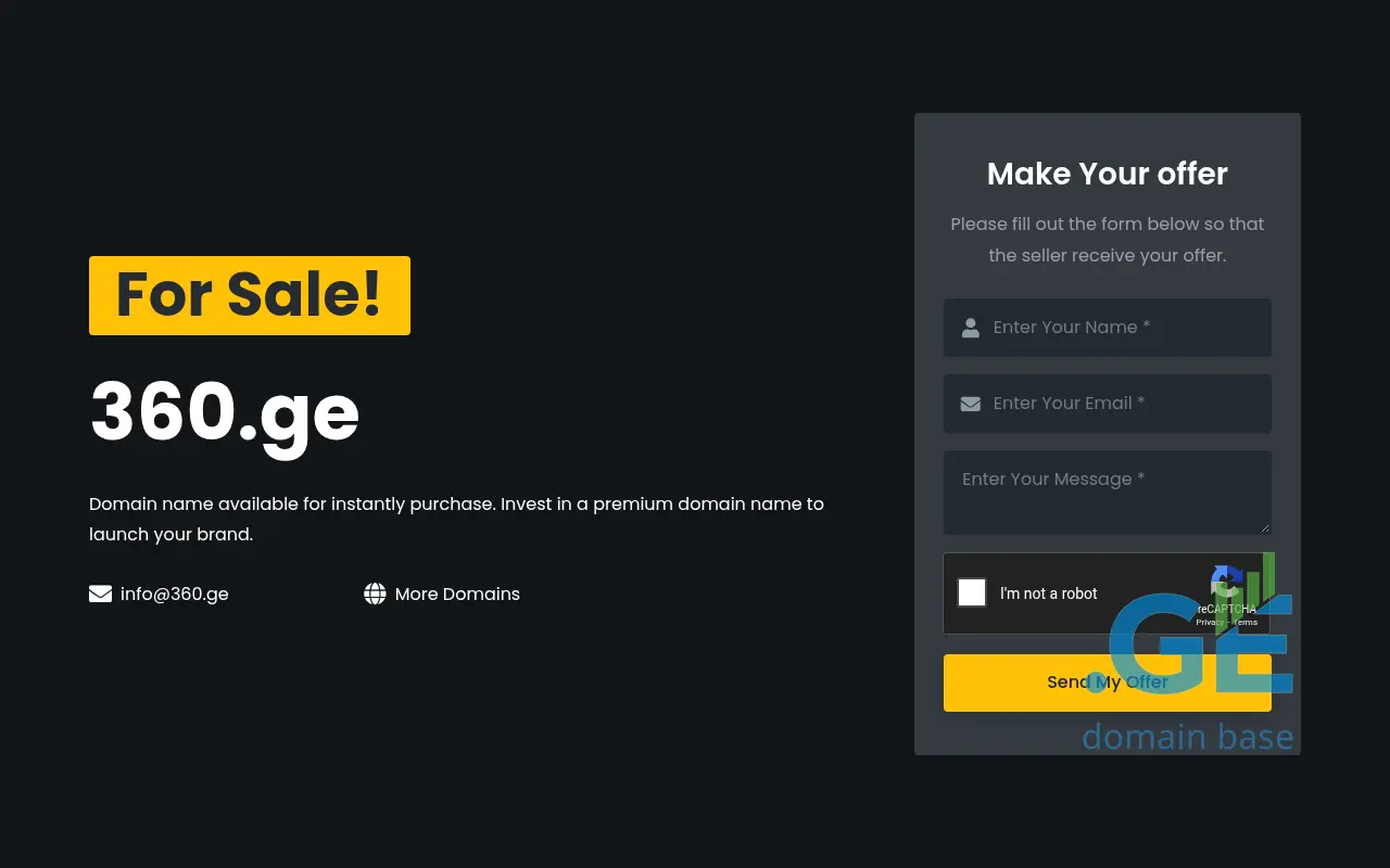 Screenshot of the site 360.ge