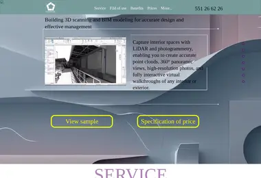 Screenshot of 5dstudio.ge