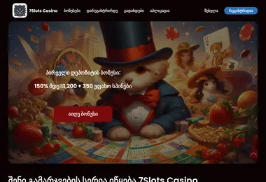 Screenshot of 7slots.ge