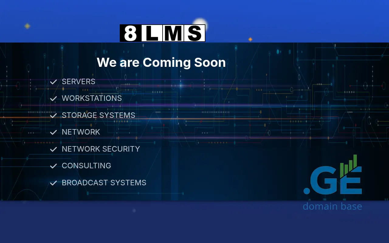 Screenshot of the site 8lms.ge