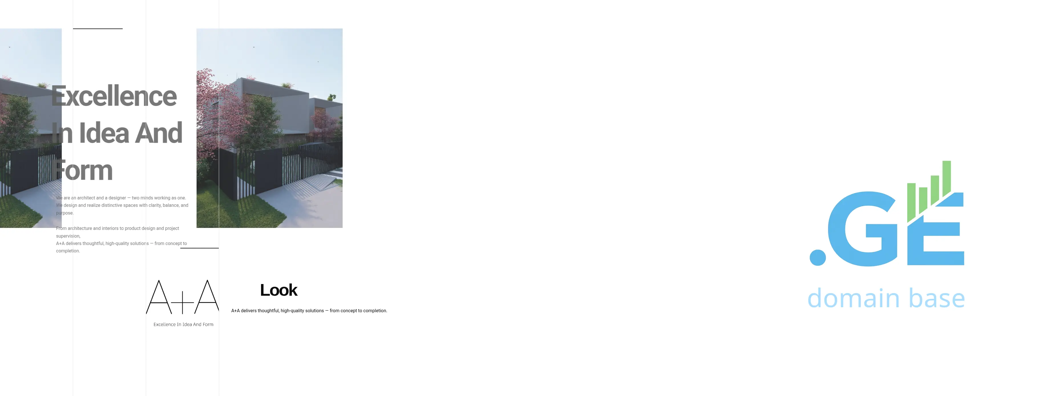 Screenshot of the site a-a.ge