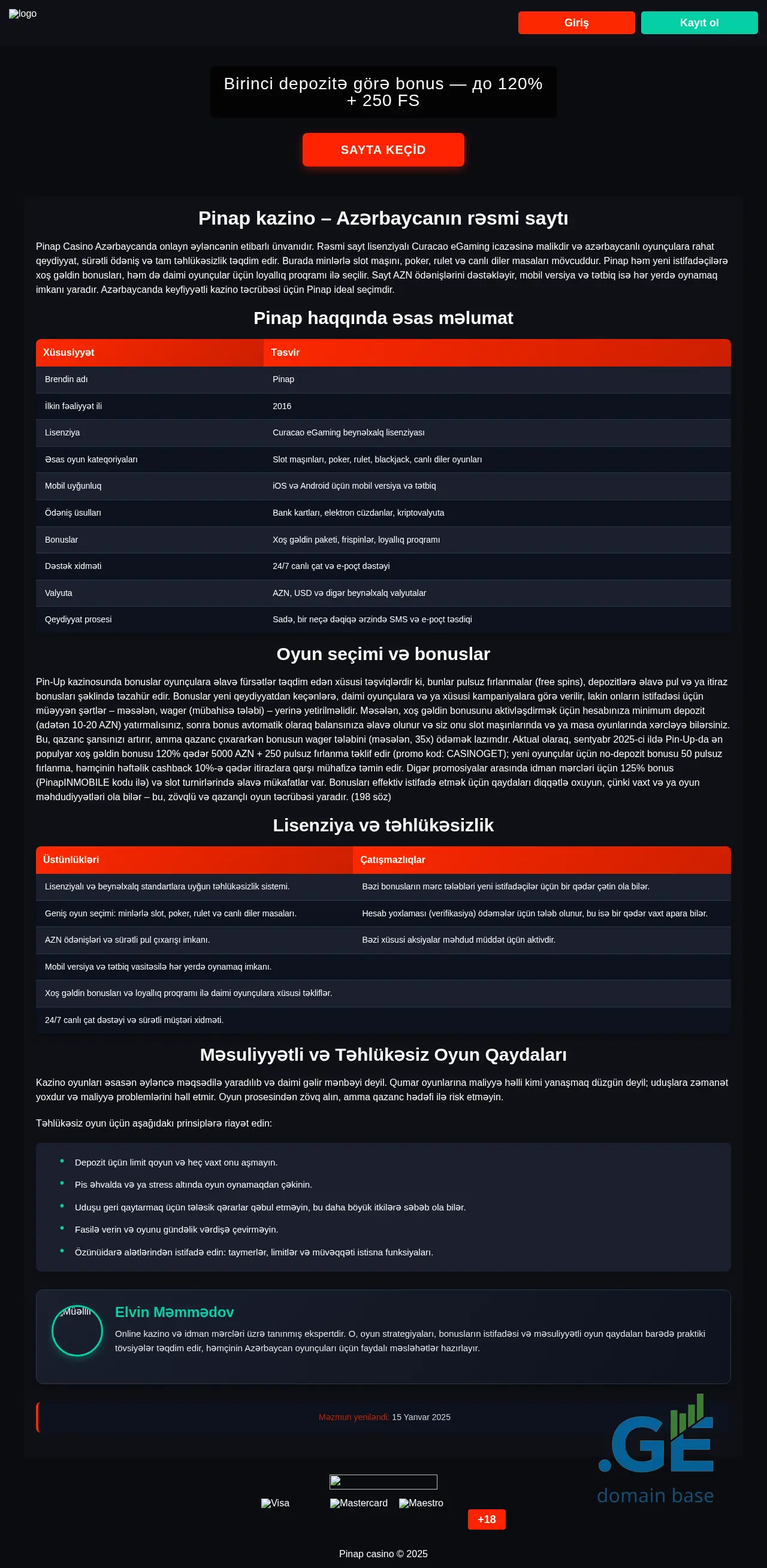 Screenshot of the site aarhus.ge