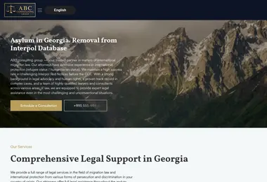 Screenshot of abcgeorgia.ge