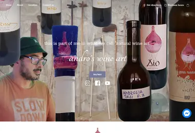 Screenshot of abwineart.ge