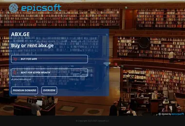 Screenshot of abx.ge