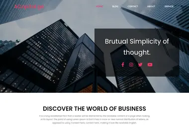 Screenshot of acapital.ge