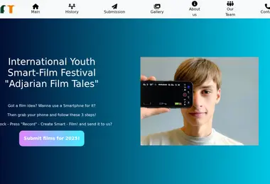 Screenshot of adjarianfilmtales.ge
