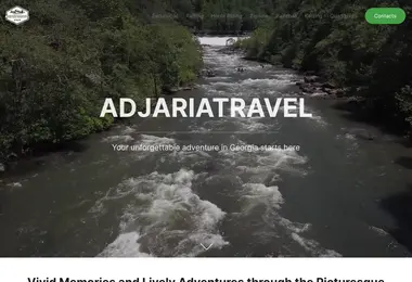 Screenshot of adjariatravel.ge