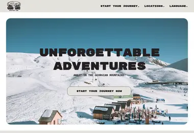 Screenshot of adventurecamp.ge