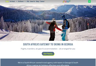 Screenshot of adventuregeorgia.ge