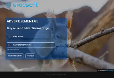 Screenshot of advertisement.ge