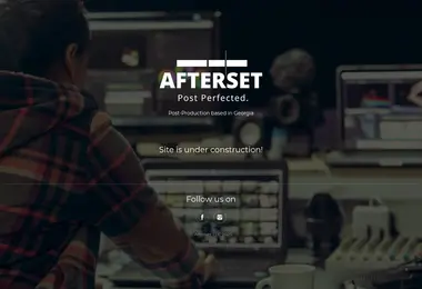 Screenshot of afterset.ge