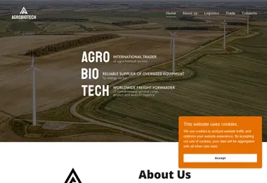 Screenshot of agrobiotech.ge