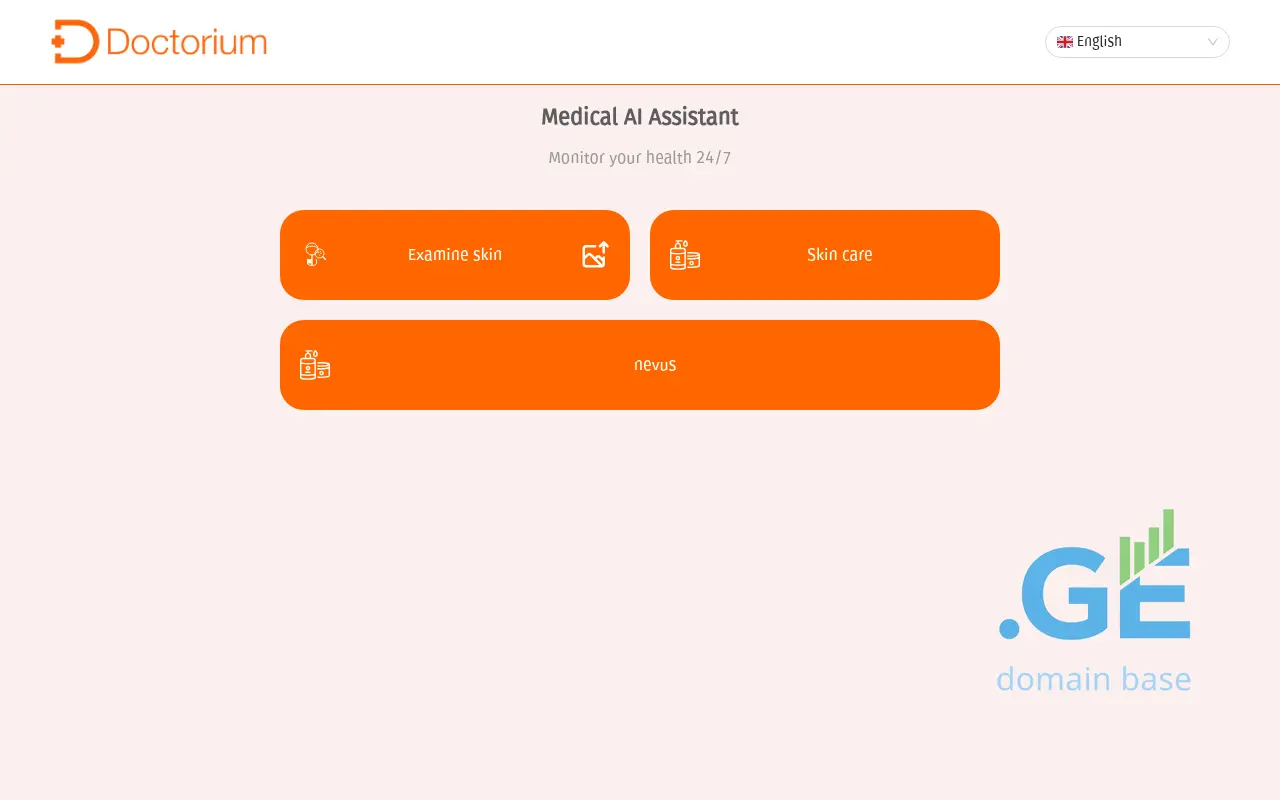 Screenshot of the site akne.ge