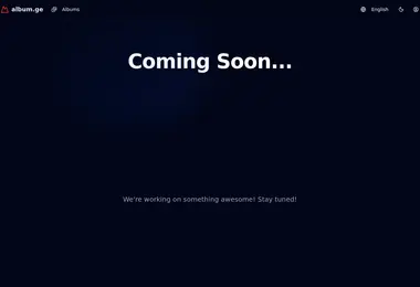 Screenshot of albomi.ge