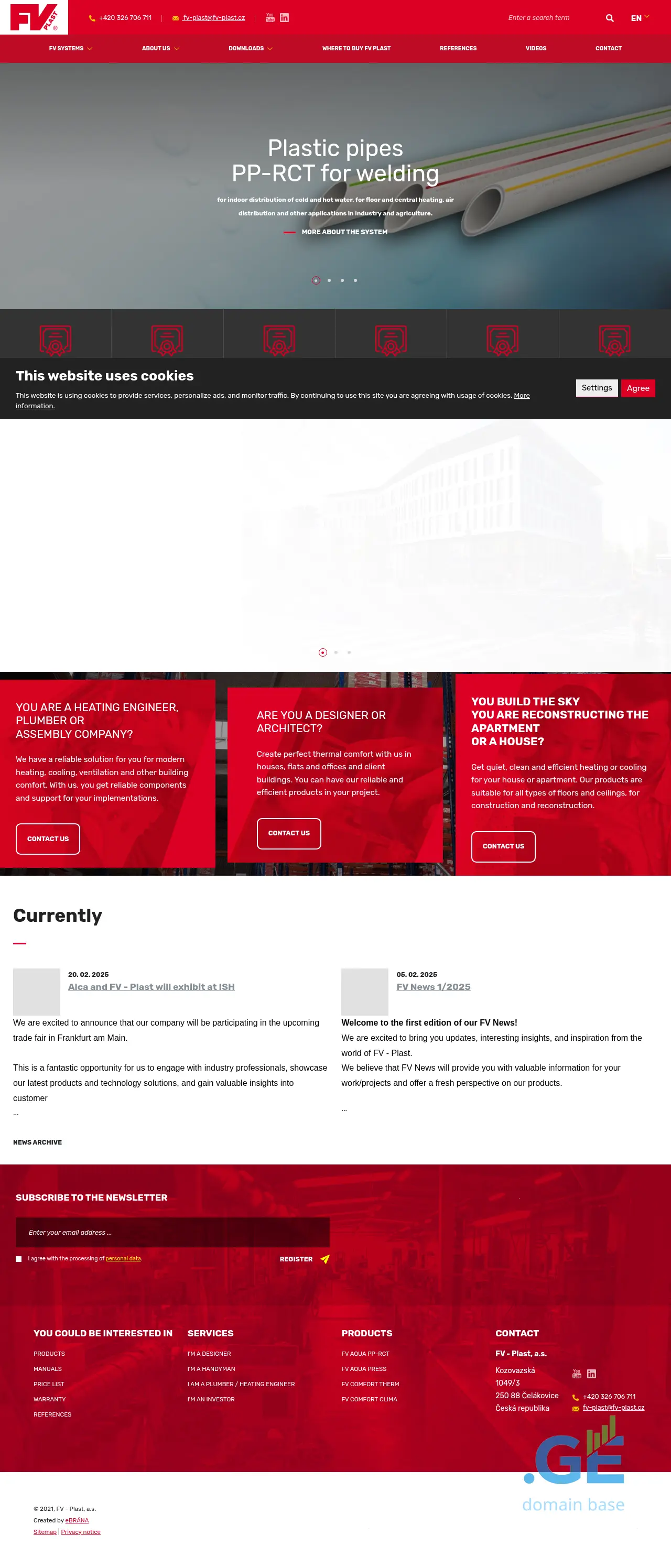 Screenshot of the site alcapipe.ge