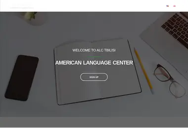 Screenshot of alctbilisi.ge