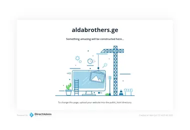 Screenshot of aldabrothers.ge