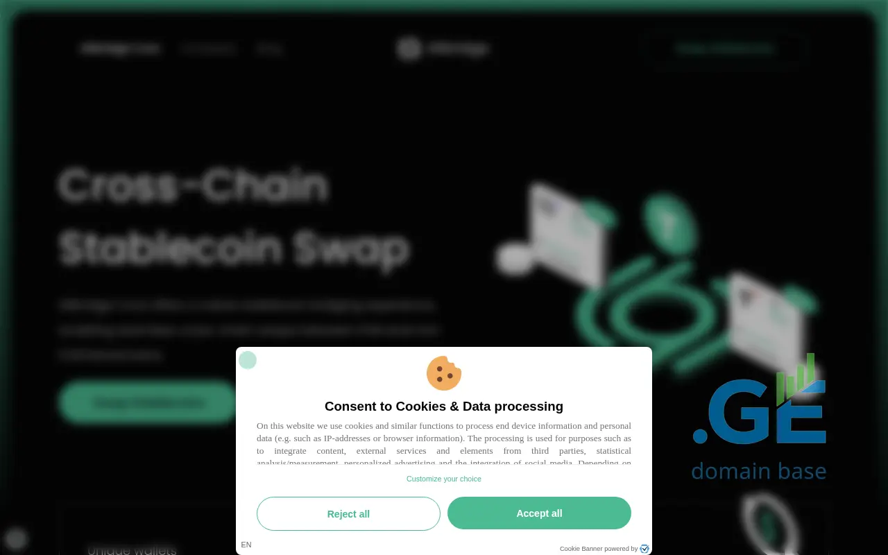 Screenshot of the site allbrid.ge