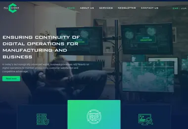 Screenshot of allcyber.ge