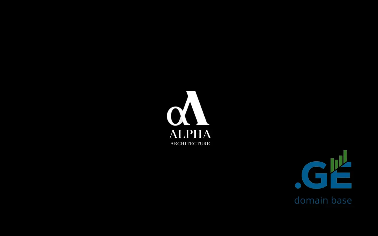 Screenshot of the site alphaarchitecture.ge