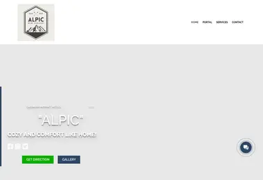 Screenshot of alpic.ge