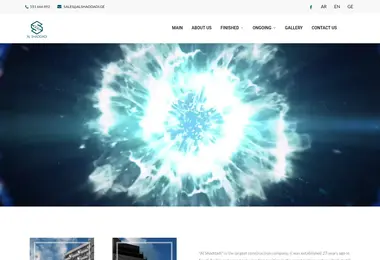 Screenshot of alshaddadi.ge