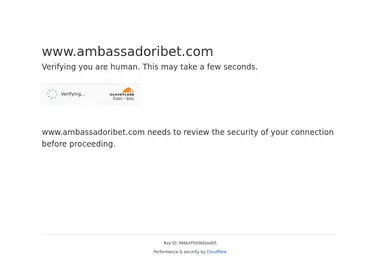 Screenshot of ambassadoribet.ge