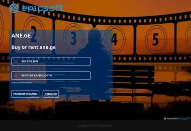 Screenshot of ane.ge