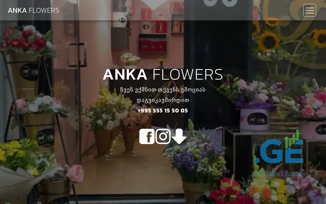Screenshot of the site anka.ge