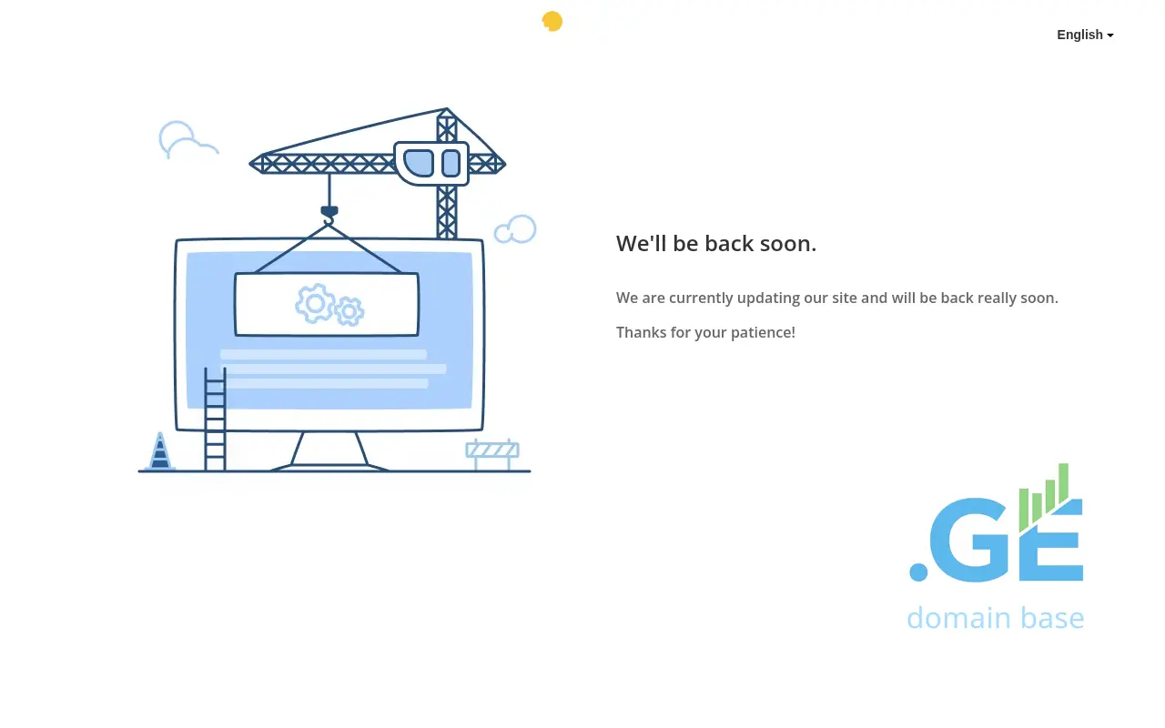 Screenshot of the site anorita.ge