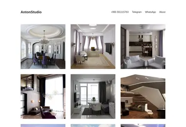 Screenshot of antonstudio.ge