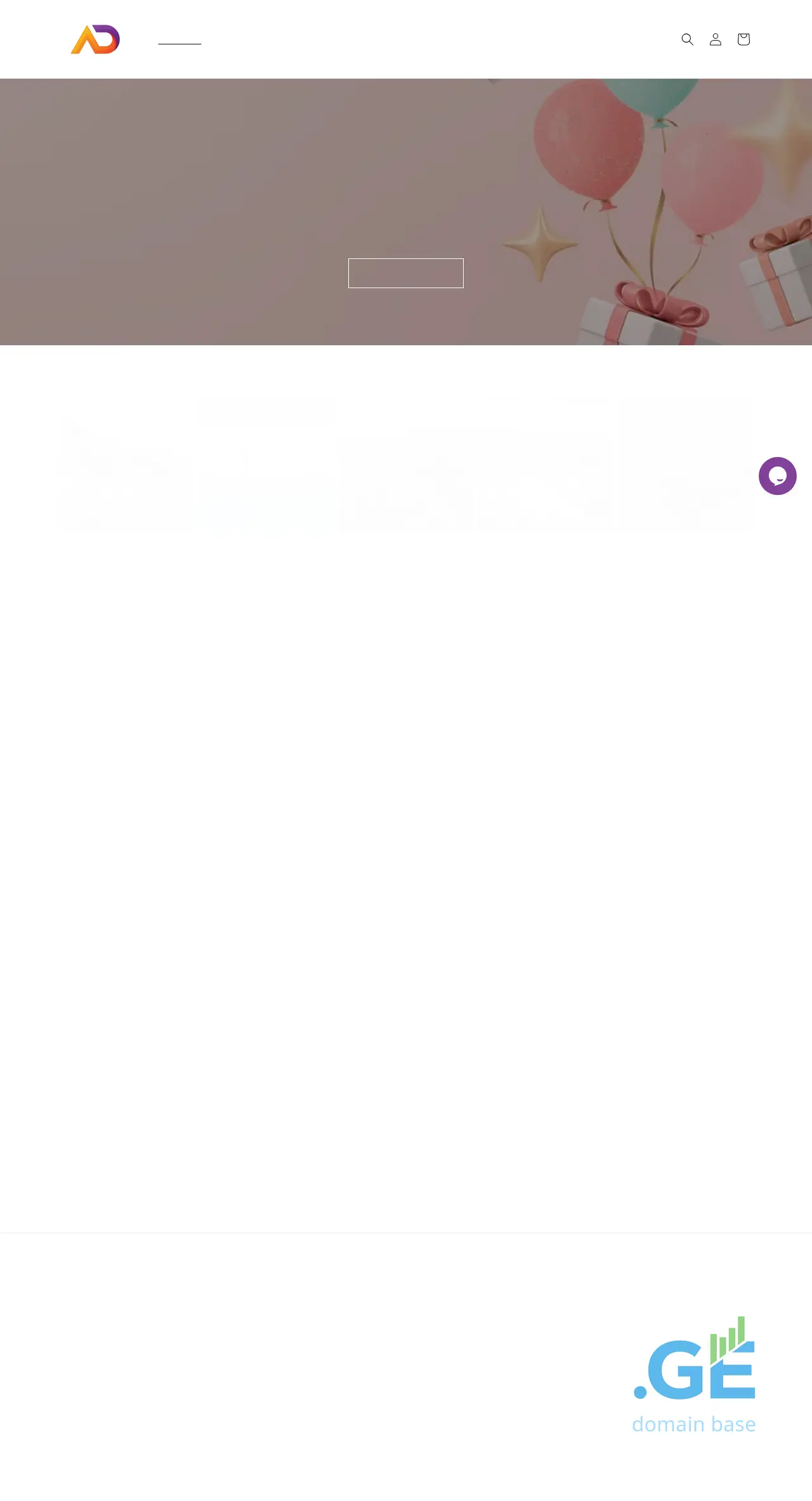 Screenshot of the site anyday.ge