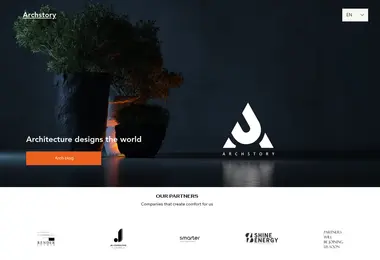Screenshot of archstory.ge