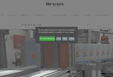 Screenshot of arcongroup.ge