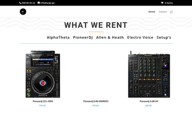 Screenshot of arge.ge