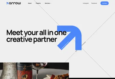 Screenshot of arrow.ge