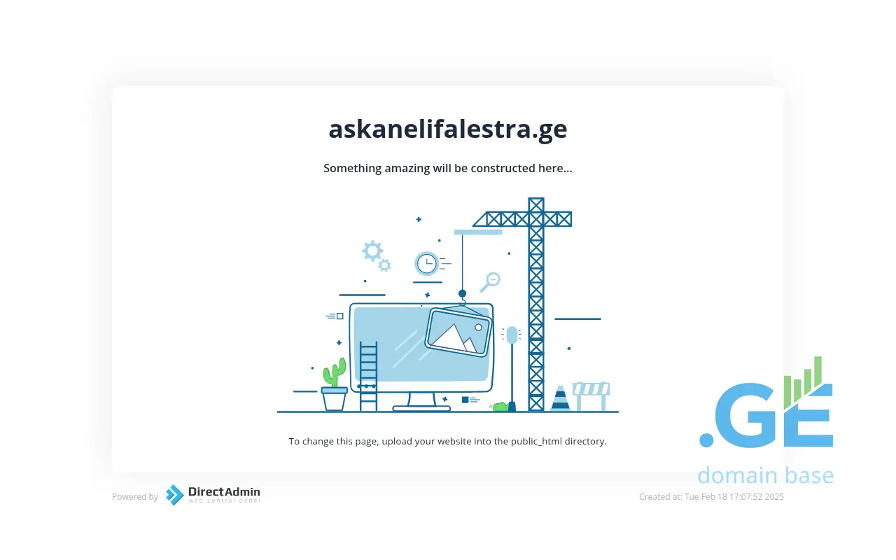 Screenshot of the site askanelifalestra.ge