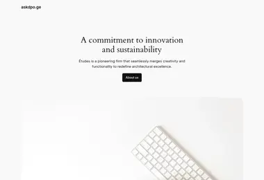 Screenshot of askdpo.ge