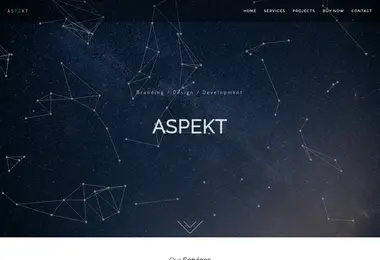 Screenshot of aspekt.ge