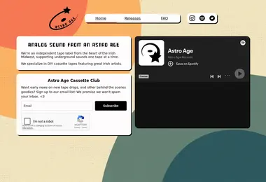 Screenshot of astroa.ge