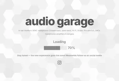 Screenshot of audiogarage.ge