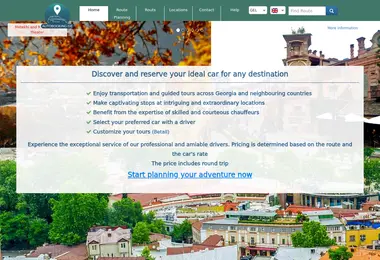 Screenshot of autobooking.ge
