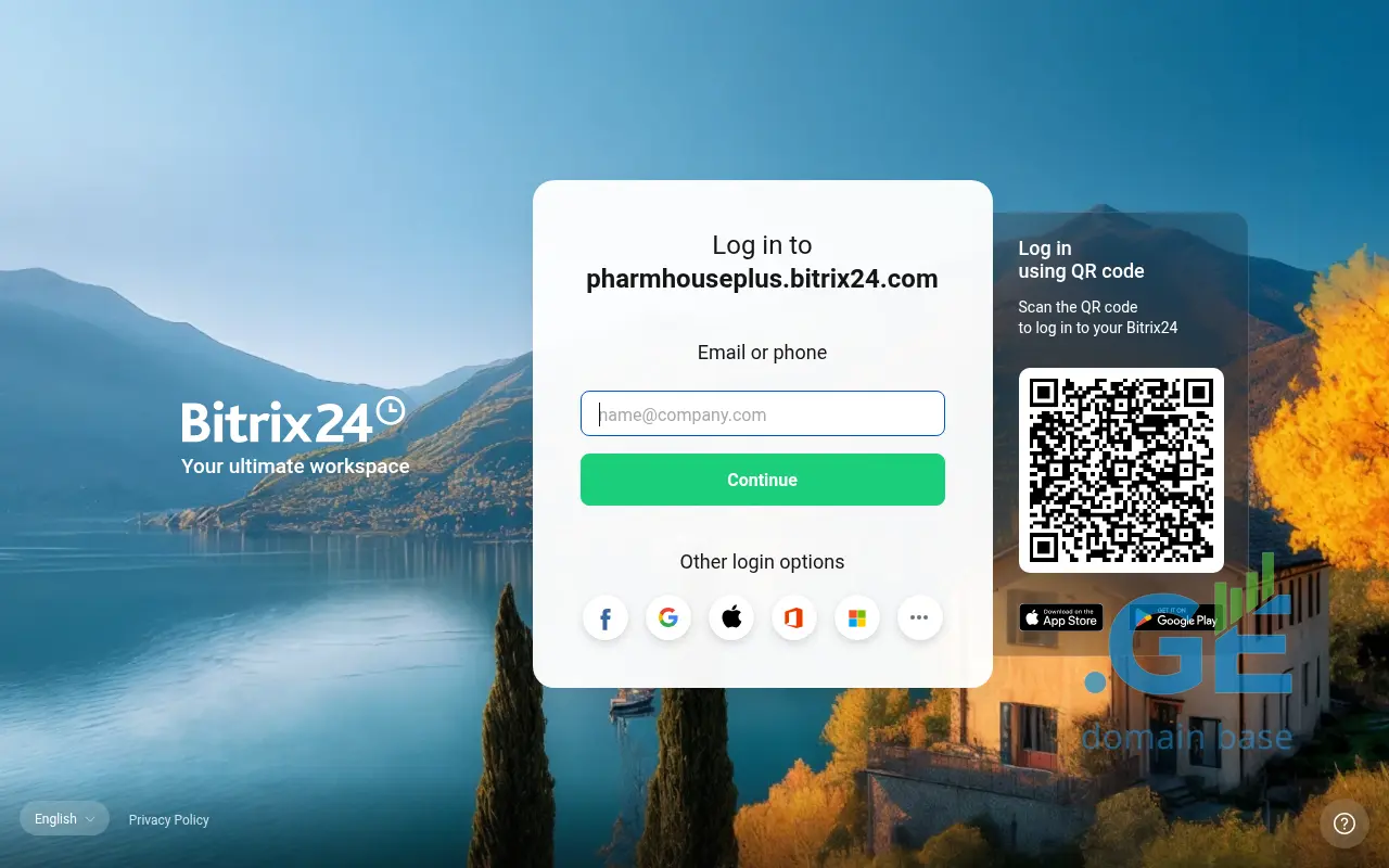 Screenshot of the site autographholding.ge