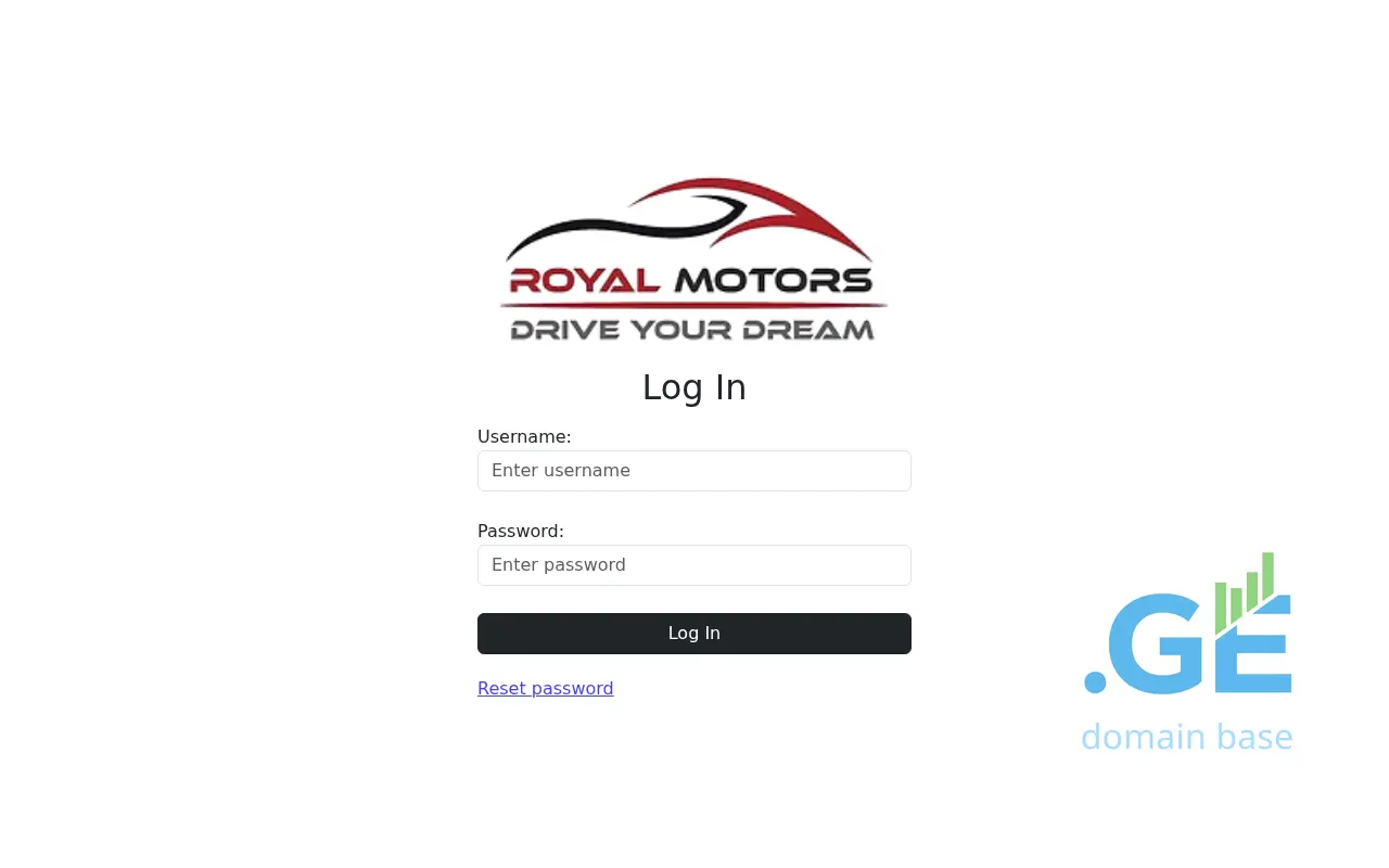 Screenshot of the site autoimports.ge