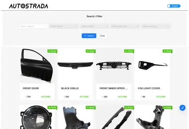 Screenshot of autostrada.ge